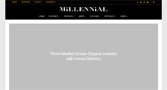 Desktop Screenshot of millennialmagazine.com